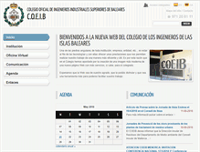 Tablet Screenshot of coeib.com